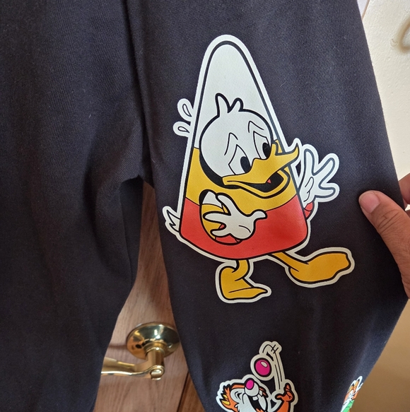 Disney Halloween crew neck pullover sweatshirt with classic Disney characters - Picture 9 of 13